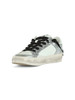 ARGENTO | Sneakers in pelle SK8 DELUXE con inserti glitterati