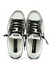 ARGENTO | Sneakers in pelle SK8 DELUXE con inserti glitterati