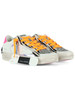 BIANCO | Sneakers in pelle SK8 DELUXE con inserti a contrasto