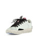 BIANCO/NERO | Sneakers in pelle SK8 DELUXE con dettagli a contrasto