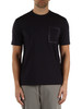 BLU SCURO | T-shirt POCKET Mixfiber