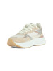 BEIGE | Sneakers in pelle e tessuto FAITH con suola in phylon