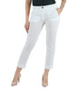 BIANCO | Pantalone in popeline di misto cotone