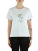 BIANCO | T-shirt in cotone GOLA con borsa shopper inclusa