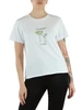 BIANCO | T-shirt in cotone GOLA con borsa shopper inclusa