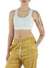 BIANCO | Mini top cropped Essentials a costine