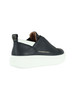 BLU SCURO | Sneakers slip on WEMBLEY in pelle ed ecopelle