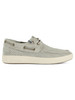 GRIGIO CHIARO | Scarpe da barca in cotone biologico