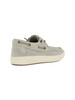 GRIGIO CHIARO | Scarpe da barca in cotone biologico