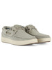 GRIGIO CHIARO | Scarpe da barca in cotone biologico