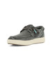 GRIGIO SCURO | Scarpe da barca in cotone biologico
