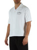 BIANCO | Camicia Bowling PARIS in misto cotone