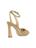BEIGE | Sandali con tacco ROSIE HIGH