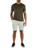 VERDE MILITARE | T-shirt INKOM in cotone stretch