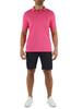 FUCSIA | Polo INDRO in cotone e rayon stretch