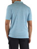 CELESTE | Polo stampata MALIBU' in cotone e rayon stretch