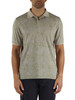 BEIGE | Polo stampata MALIBU' in cotone e rayon stretch