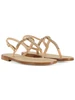 NUDE | Sandali infradito in pelle 3015 con strass