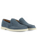 BLU CHIARO | Mocassini in suede SIENNE
