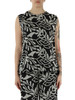 NERO | Top ricamato in cotone