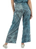 AZZURRO | Pantalone stampato in viscosa