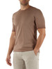 MARRONE | T-shirt in cotone piquet stretch