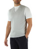 GRIGIO CHIARO | Gilet collo a V in cotone