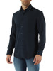 BLU SCURO | Camicia slim fit performance stretch