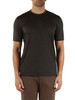 MARRONE | T-shirt JAMES in lava vergine