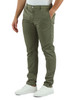 VERDE MILITARE | Pantalone BENNI Regular fit in cotone stretch