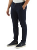 BLU SCURO | Pantaloni in cotone stretch VIENNA LI GOLD