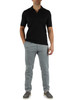 GRIGIO | Pantaloni in cotone e lino YAMAL 226054