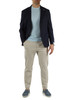 BLU SCURO | Giacca monopetto COMFORT in lana vergine Drop 4