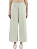 BEIGE | Pantalone sportivo gamba larga in misto viscosa