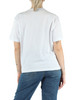 BIANCO | T-shirt regular fit in cotone con scritta logo