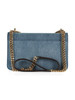 AZZURRO | Borsa a spalla in denim CLAIRE Large
