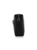 NERO | Camera case a tracolla in pelle con logo impresso