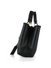 SCHWARZ | MyEA Small Handtasche mit Hammerschlageffekt
