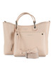 ROSA | Borsa a mano effetto martellato MyEA Large