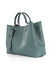 Puderblau | MyEA Large Handtasche mit gehämmerter Optik