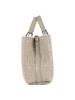 BEIGE | Borsa a mano MyEA Small in tessuto intrecciato