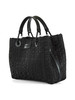 SCHWARZ | MyEA Small Handtasche aus geflochtenem Stoff