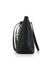 SCHWARZ | ANDIE Medium Tote Bag aus genarbtem Leder