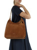 Leder | INDIE Large Schultertasche aus Wildleder