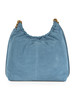 AZZURRO | Borsa a spalla in suede INDIE Large