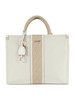 BEIGE | Borsa tote RIDHI Medium in canvas