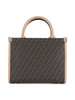 BRAUN | BETTER: Tote-Tasche RIDHI Small mit Logodruck