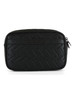 NERO | Beauty case in ecopelle con logo impresso