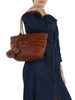 CUOIO | Borsa PALOMA Medium in pelle intrecciata