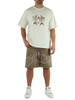 BEIGE | T-shirt BULLETPROOF in cotone